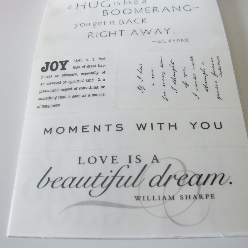 Scrapbooking Sticker Bundle For Paper Crafts Wedding Love - Picture 4 of 16